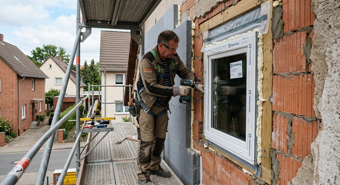 Fenster einbauen – Fachgerechte Montage eines neuen Fensterrahmens