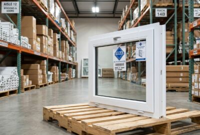 Kellerfenster Kunststoff weiß – sofort ab Lager lieferbar für schnellen Einbau